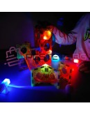 3D Магнитни строителни блокчета писта с топки 110 части